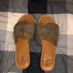 Brown sandals
